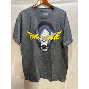 Men's Overwatch Lootcrate T-shirt Size L Gray